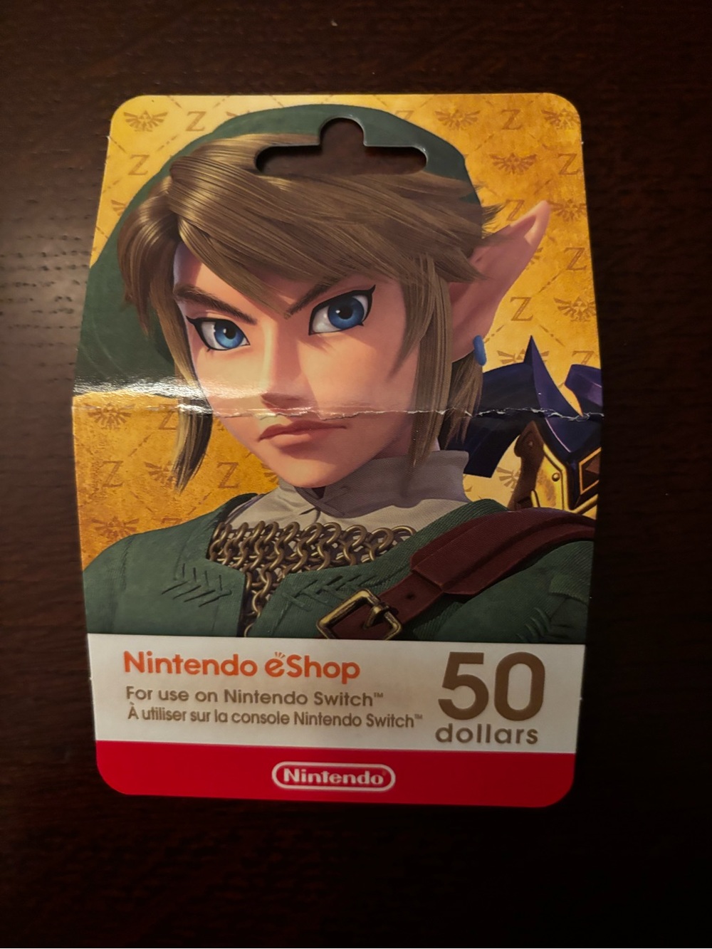 Nintendo eShop $50 Gift Card – never used
